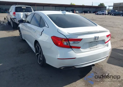 2020 Honda Accord Sport 2.0T из США, поврежденный, VIN 1HGCV2F33LA017516